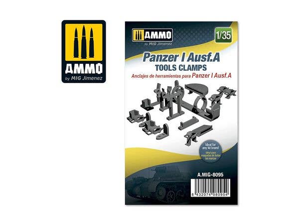 1/35 I号戦車 A型用工具クランプ