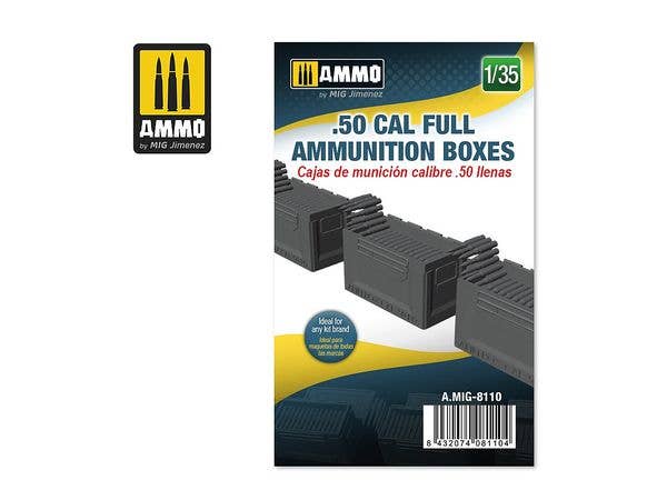 1/35 .50cal 弾薬箱 (弾薬入り)