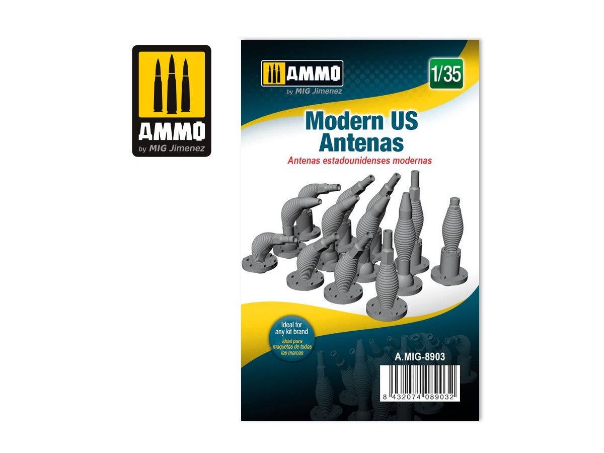 1/35 現用 米軍車両アンテナベース (13個入り)