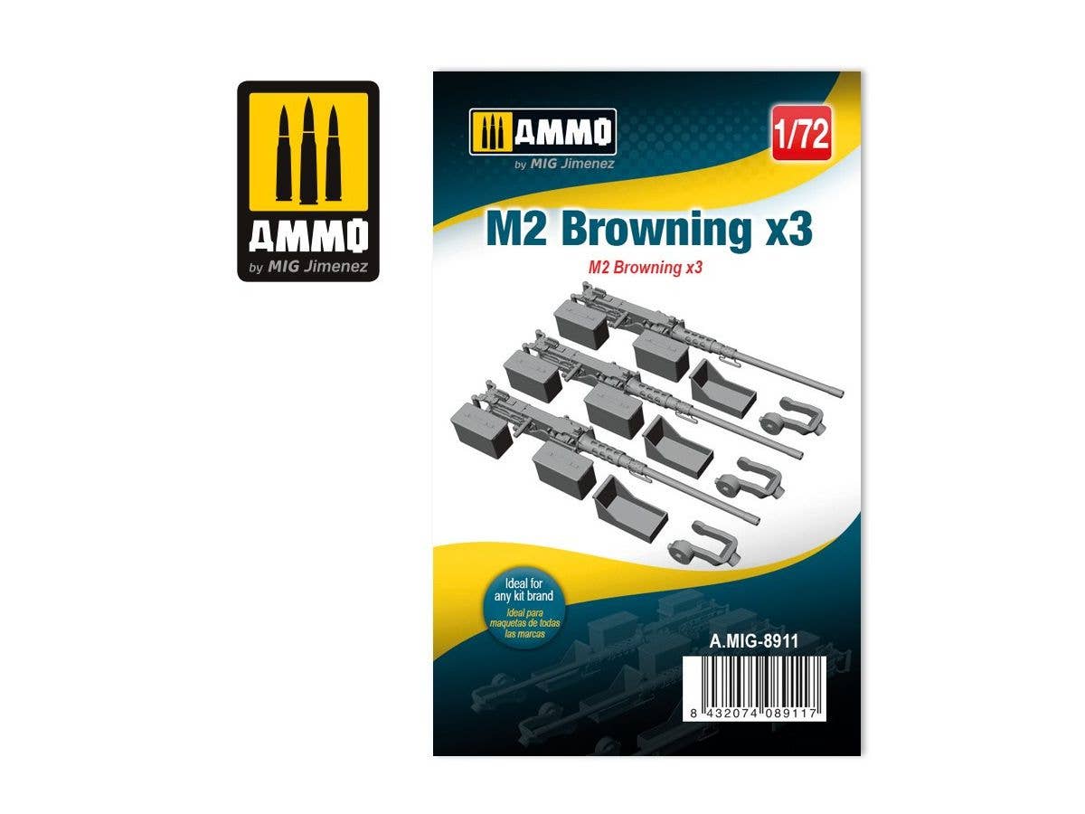 1/72 ブローニング M2 (3個入り)