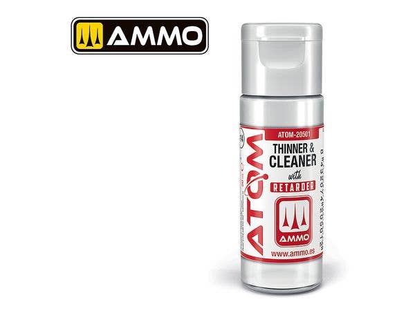 アトム 薄め液 & クリーナー (リターダー入り) (20mL)