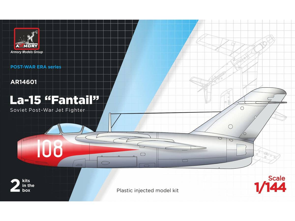 1/144 La-15 ファンテイル ソ連ジェット戦闘機