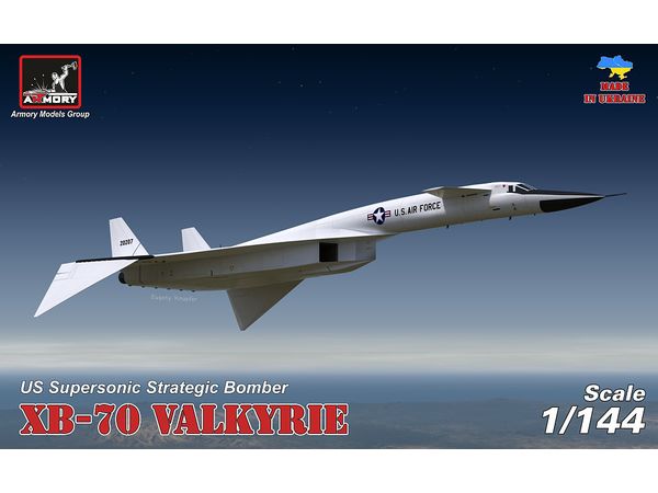 1/144 XB-70 ヴァルキリー 試作戦略爆撃
