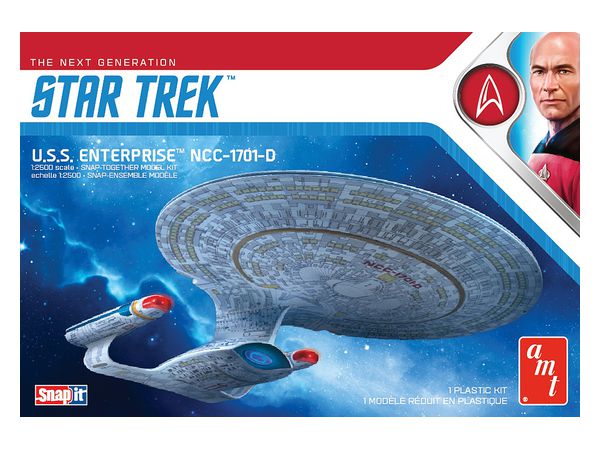 1/2500 新スタートレック NCC-1701D U.S.S. エンタープライズ スナップ 