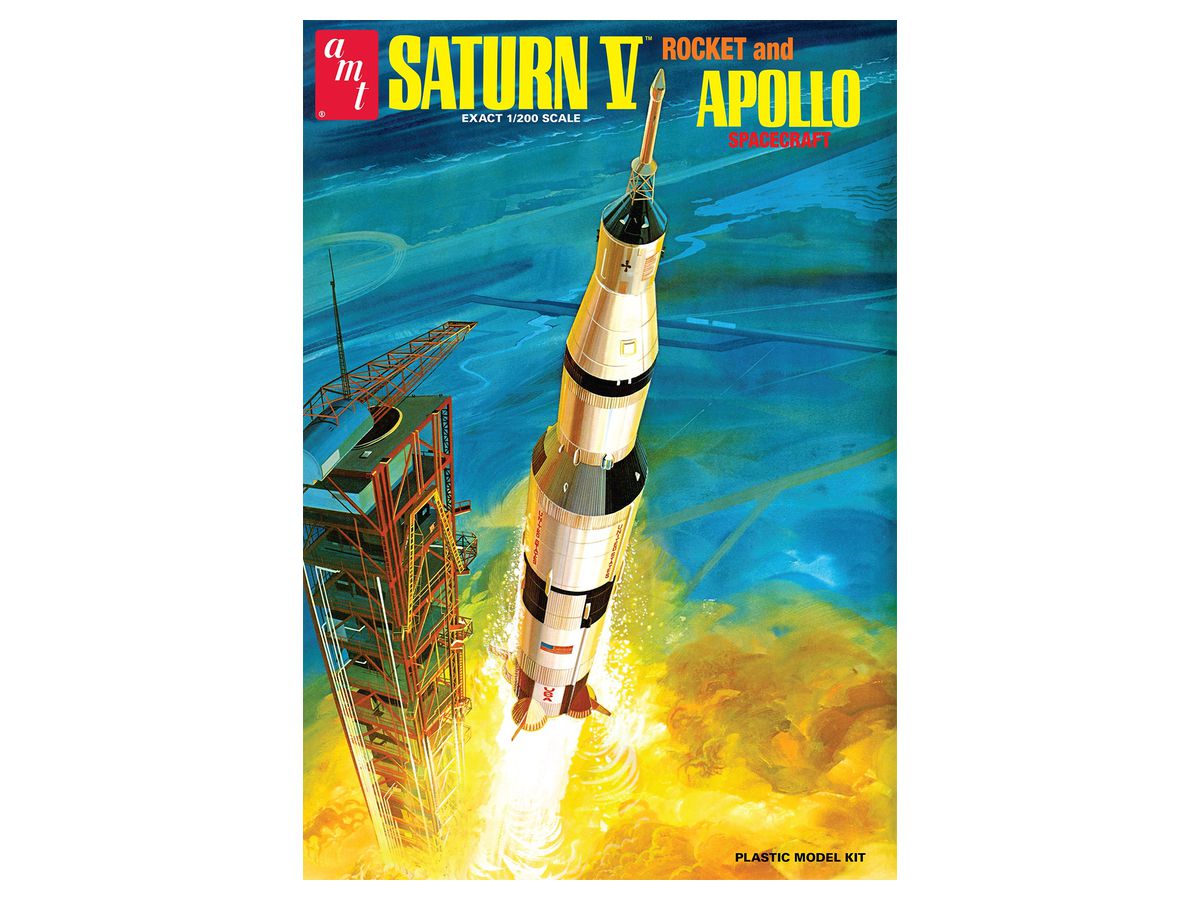 1/200 アポロ11号 月面着陸50周年記念 サターンV型ロケット