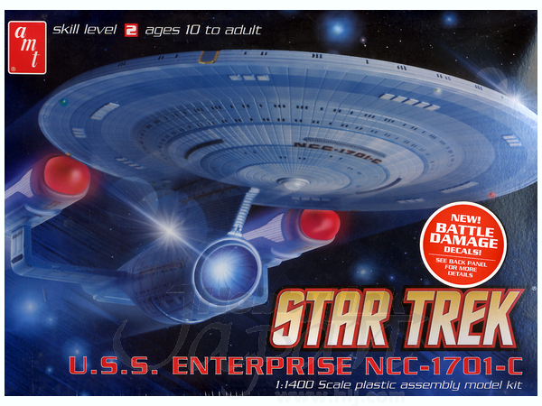 1/1400 スタートレック エンタープライズ NCC-1701-C