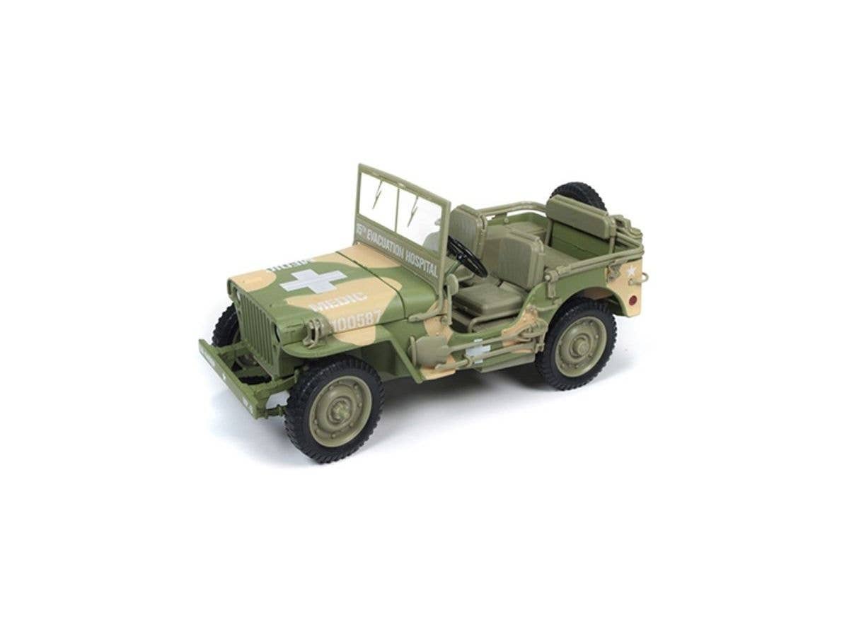 1/18 Jeep Willy 1941 陸軍医療 カモフラージュ