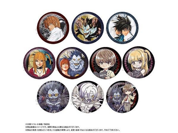 DEATH NOTE PUレザーバッジコレクション Vol.1 1Box 10pcs