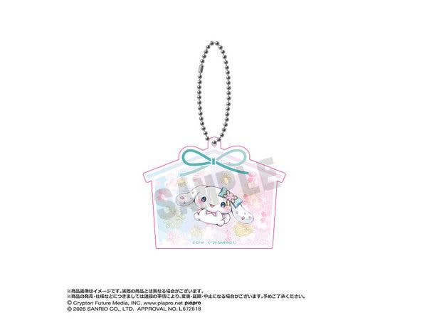 初音ミク×シナモロール: 夢桜Ver. アクリルキーホルダー E