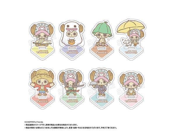 ONE PIECE: CHOPPER's トレーディングミニアクリルスタンド 1Box 8pcs