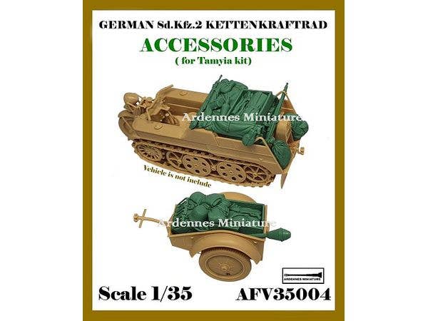 1/35 WWII ドイツ Sd.Kfz.2ケッテンクラート アクセサリーセット(タミヤ用)
