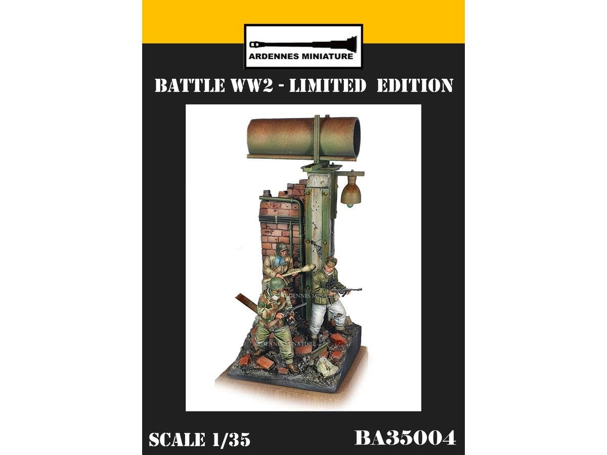 1/35 WWII ドイツ スペシャルジオラマシリーズ 工場廃墟の戦いセット(3体入) [限定品]