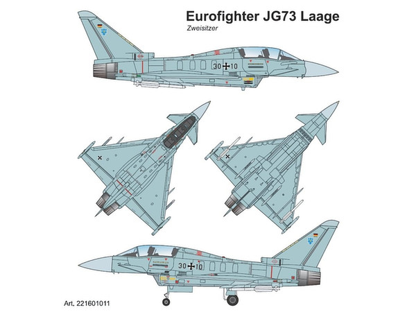 1/87 ユーロファイター タイフーンツインシーターJG-73ラーゲ