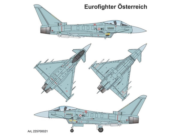 1/87 ユーロファイター タイフーン　オーストリア空軍