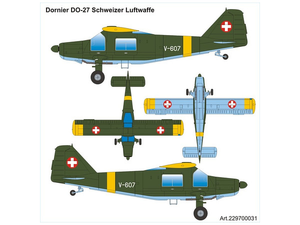 1/87 ドルニエDo27 (スイス空軍)