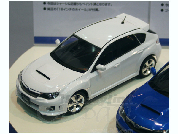 1/24 GRB インプレッサ WRX STI 5door 2010 (サテンホワイト・パール)
