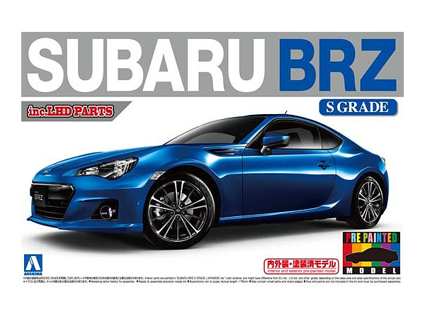 1/24 スバル BRZ 2012 WR ブルーマイカ
