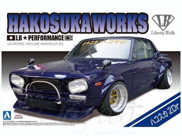 1/24 LBワークス ハコスカ2Dr