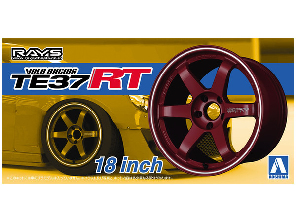 1/24 ボルクレーシング TE37RT 18インチ