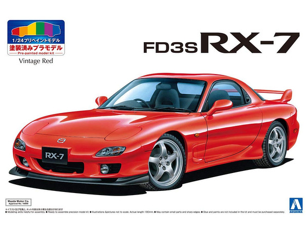 1/24 マツダ FD3S RX-7 '99 (ビンテージレッド)