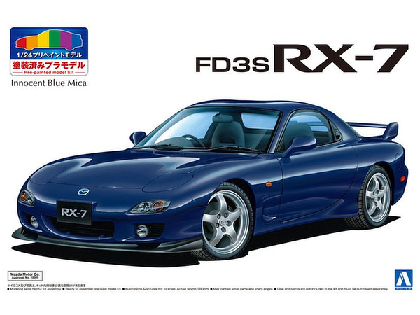 1/24 マツダ FD3S RX-7 '99 (イノセントブルーマイカ)