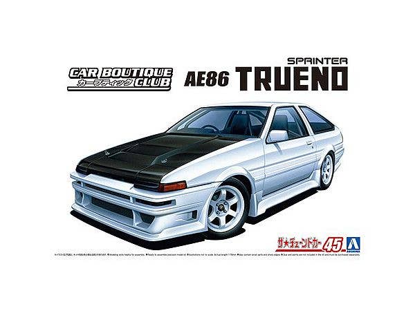 1/24 カーブティッククラブ AE86 トレノ '85(トヨタ)
