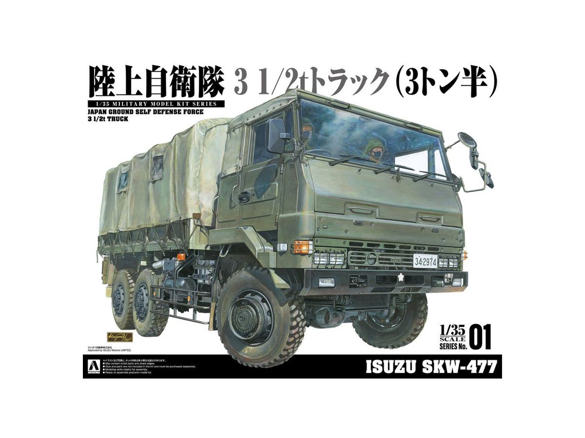 1/35 3 1/2tトラック (SKW-477)