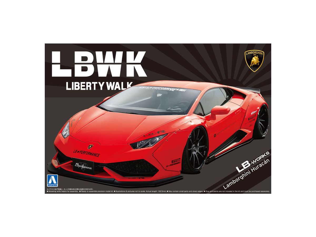 1/24 LB ワークス ランボルギーニ ウラカン Ver.1 | HLJ.co.jp