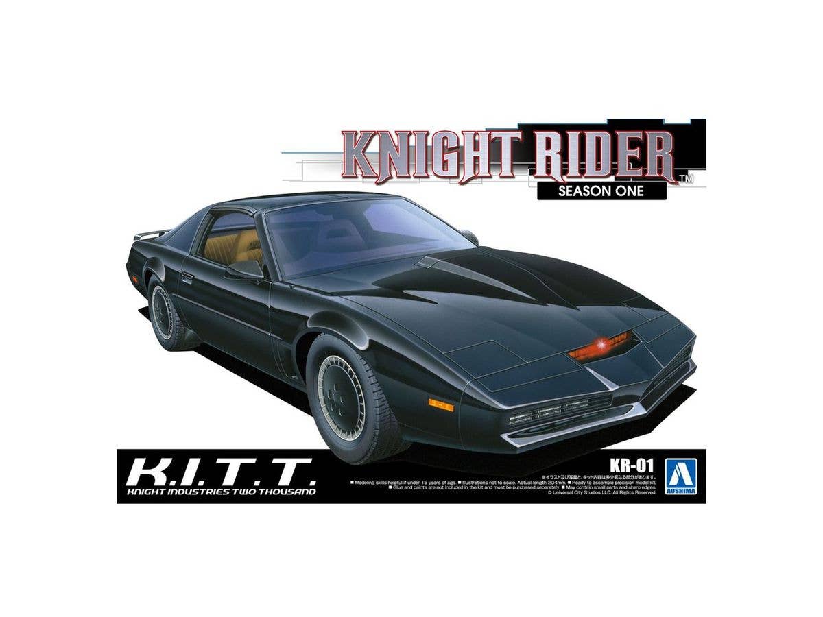 ナイトライダー K.I.T.T. 40周年 SDCC 2022限定 LED点灯 1/24 ナイト