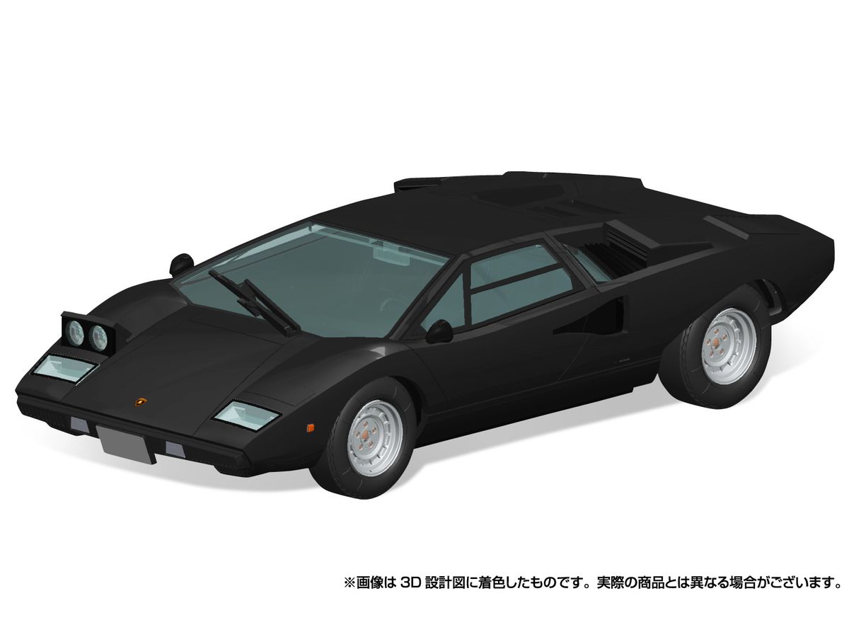 1/32 ランボルギーニ カウンタック LP400 (ブラック)