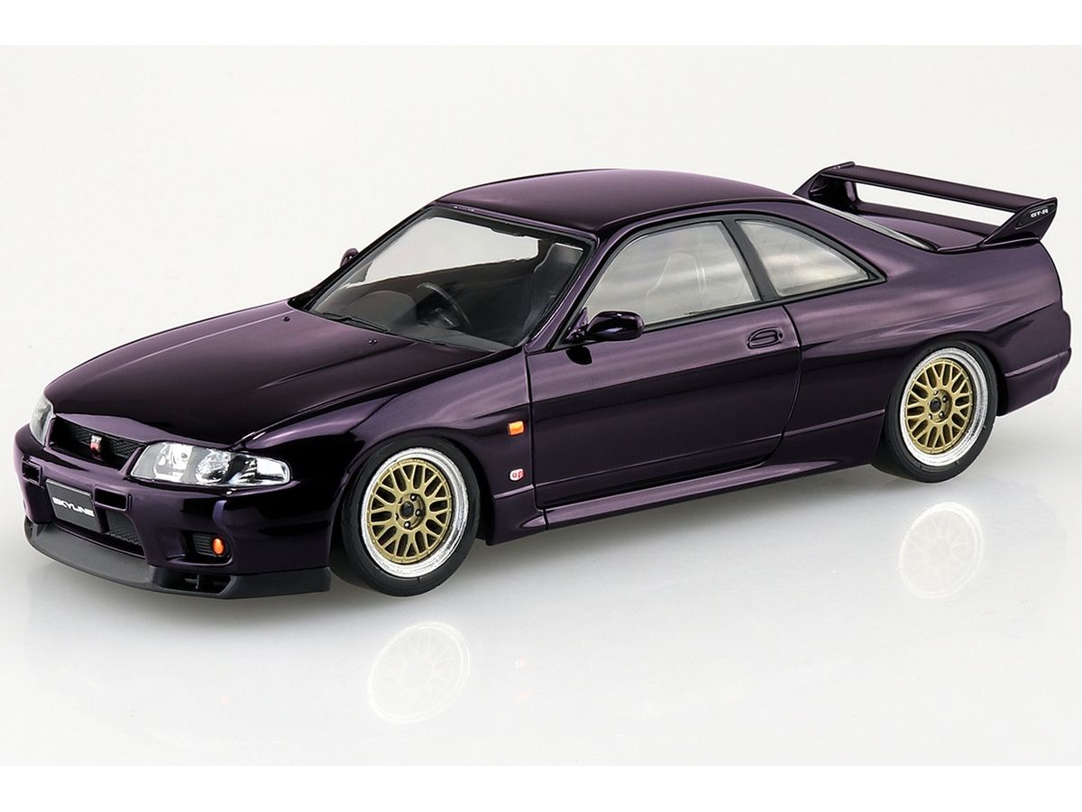 1/32 ニッサン R33スカイラインGT-R カスタムホイール (ミッドナイトパープル)