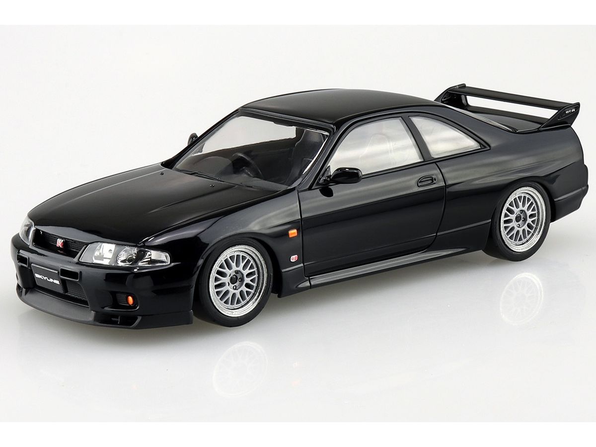 1/32 ニッサン R33スカイラインGT-R カスタムホイール (ブラック)