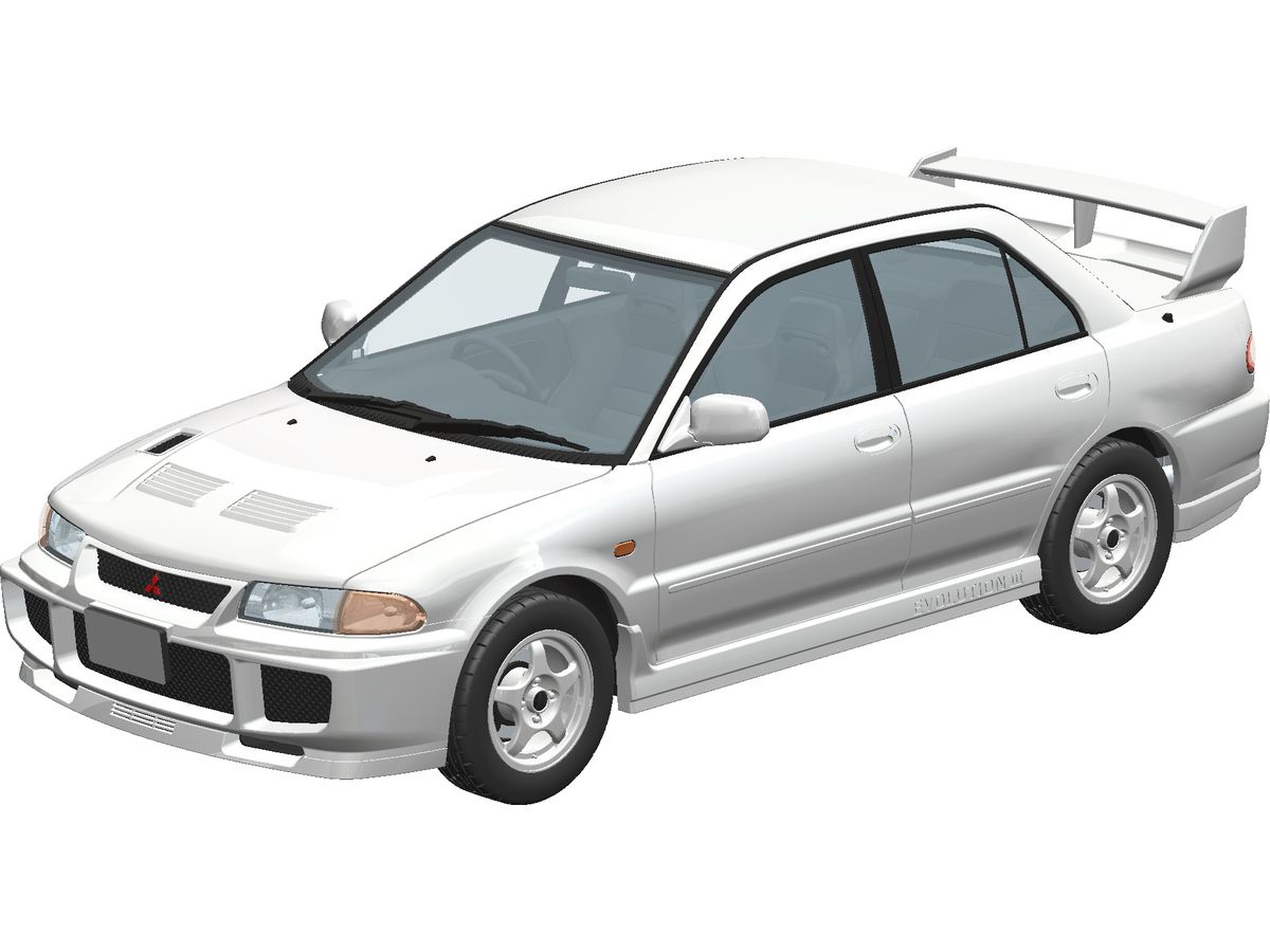 1/24 CE9A ランサーGSRエボリューションIII 1995 スコーティアホワイト