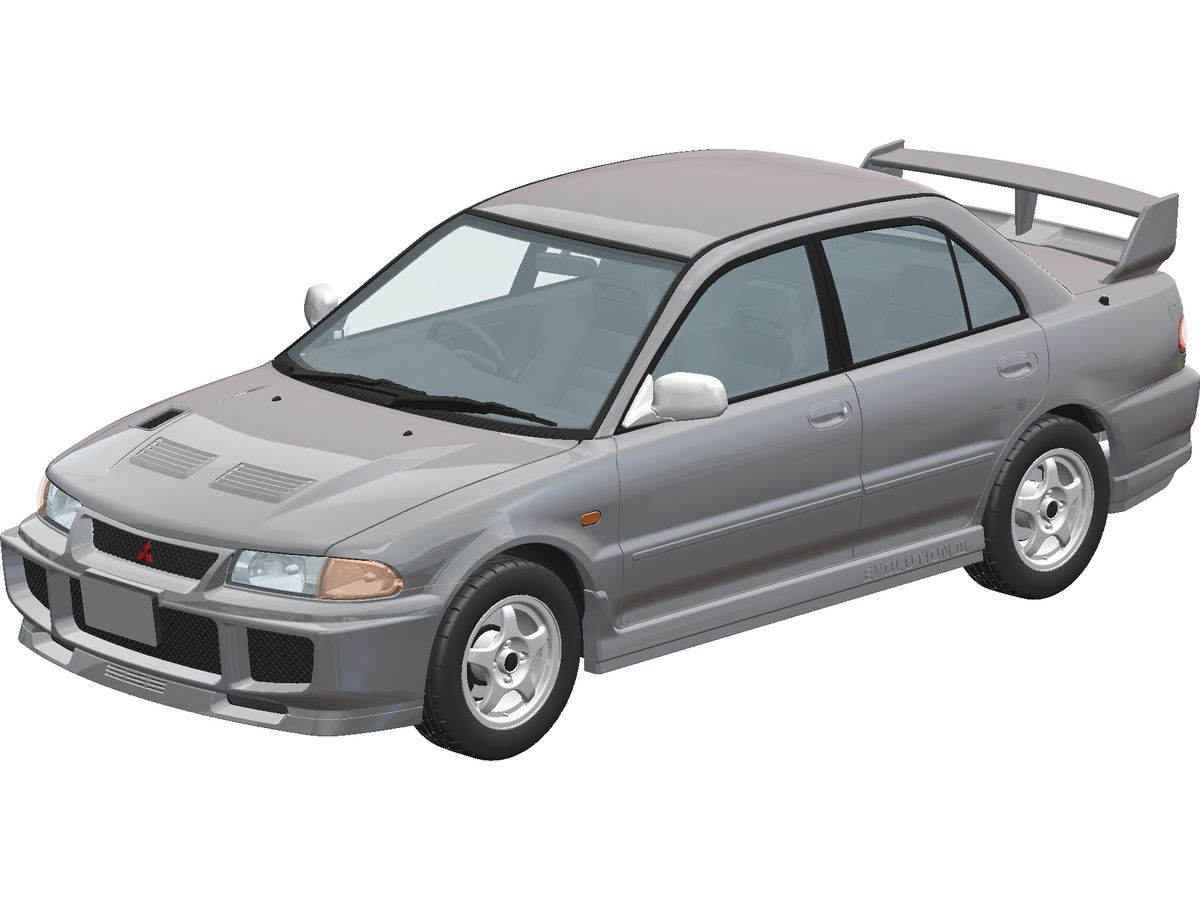 1/24 CE9A ランサーGSRエボリューションIII 1995 クイーンズシルバー