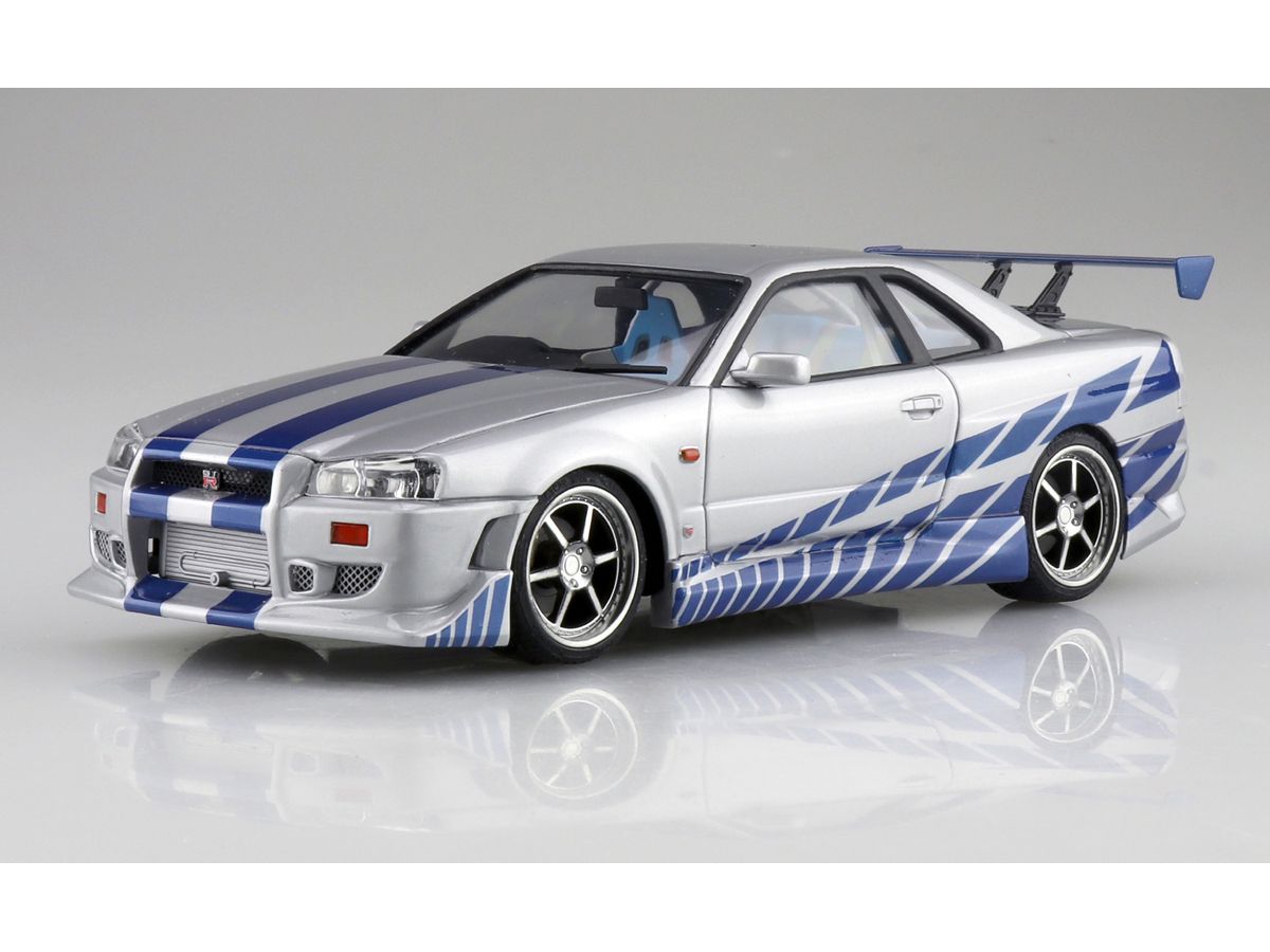 1/24 ワイルド・スピード R34 スカイライン GT-R