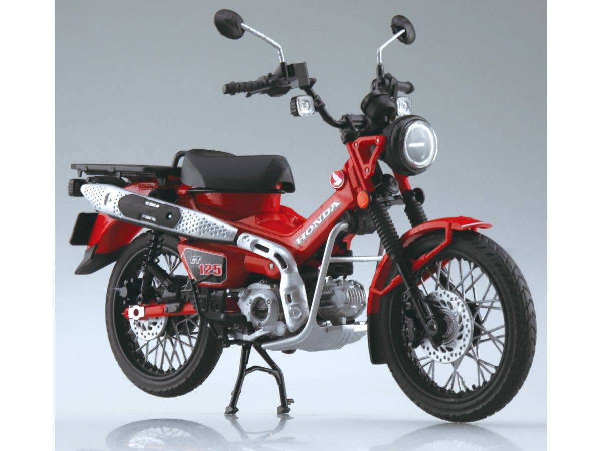 1/12 Honda CT125 ハンターカブ グローイングレッド