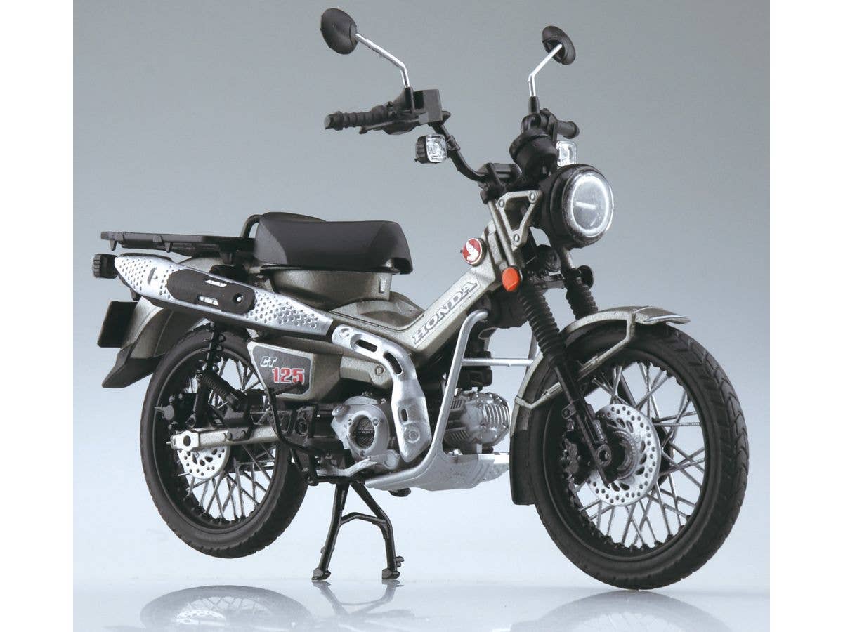 1/12 Honda CT125 ハンターカブ マットアーマードシルバーメタリック