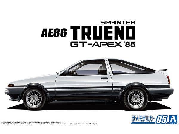 1/24 トヨタ AE86 スプリンタートレノGT-APEX '85