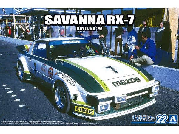 1/24 マツダ SA22C サバンナ RX-7 デイトナ '79