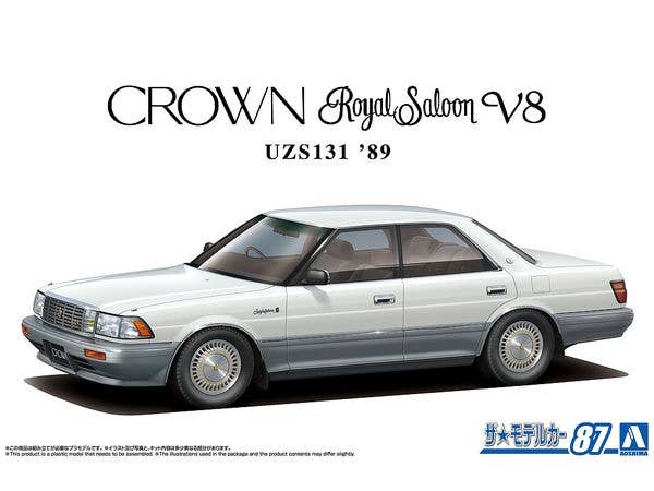 1/24 トヨタ UZS131 クラウン ロイヤルサルーンG '89
