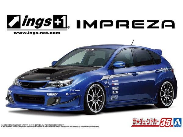 1/24 ings GRBインプレッサ WRX STI '07 (スバル)