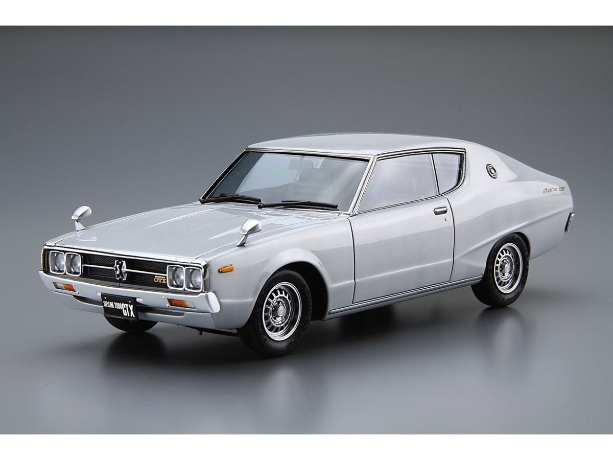 1/24 ニッサン GC111 スカイラインHT2000GTX-E・S '76