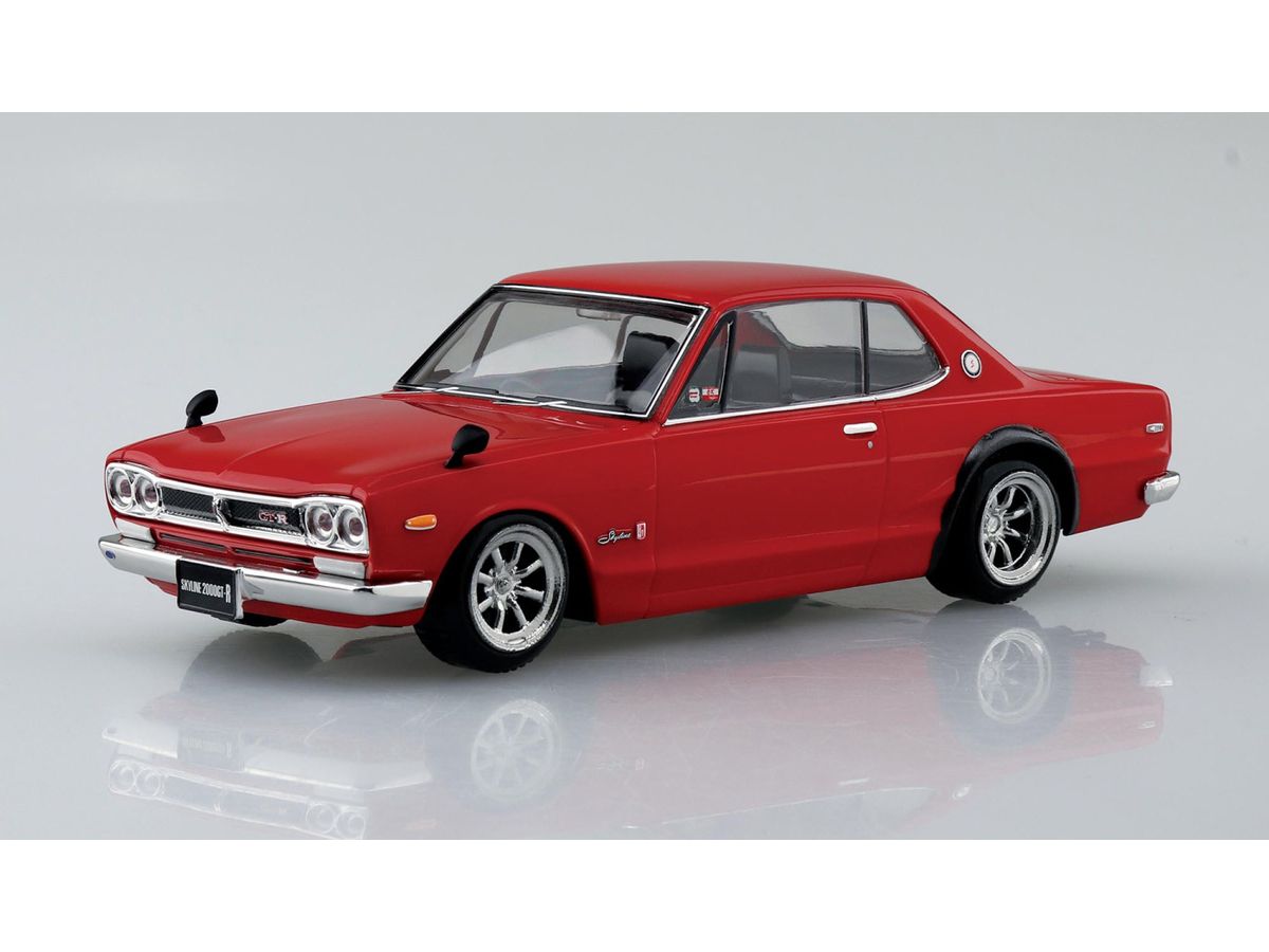 1/32 ニッサン C10 スカイライン 2000GT-R カスタムホイール (レッド)