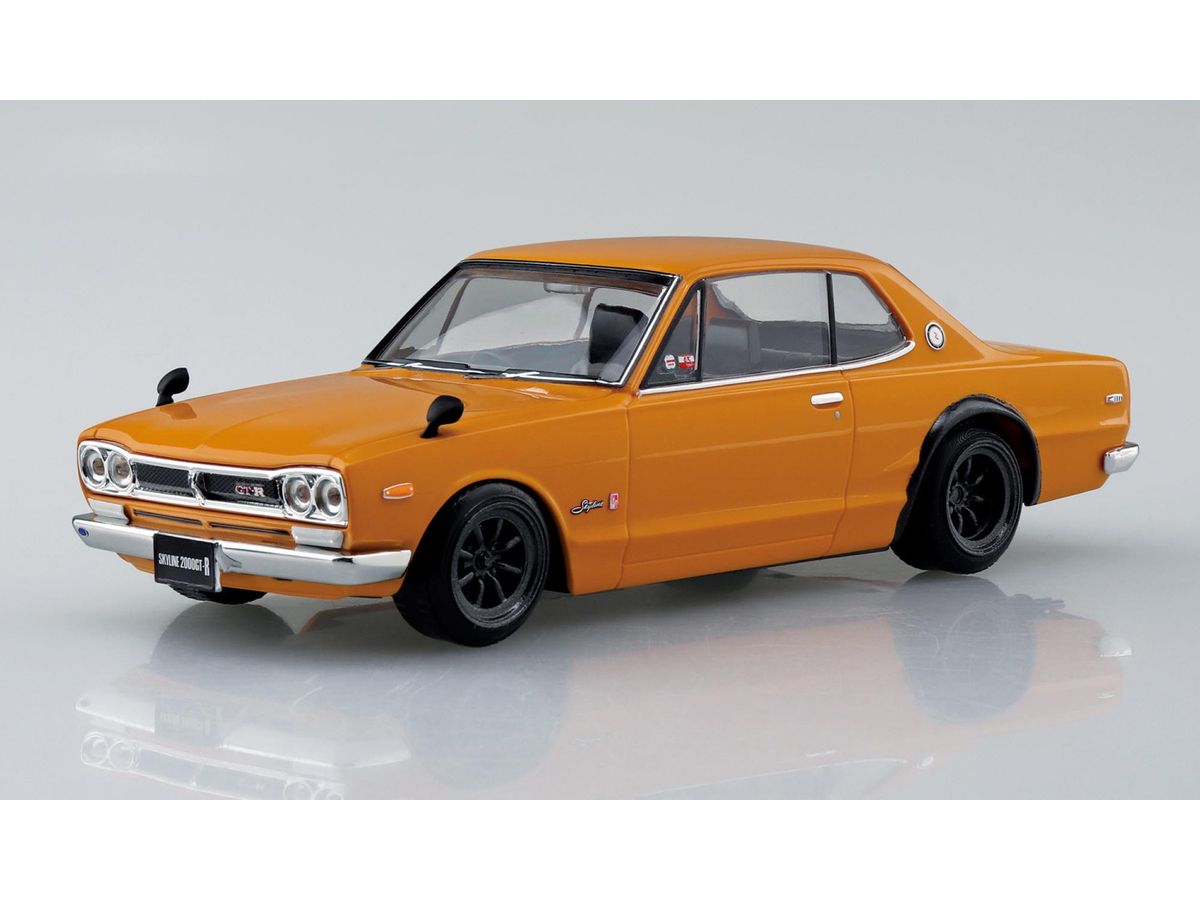 1/32 ニッサン C10 スカイライン 2000GT-R カスタムホイール (ブラウン)