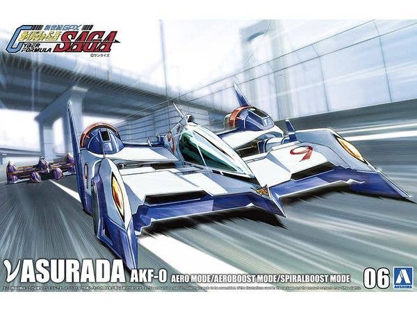 1/24 ニュー アスラーダ AKF-0 エアロモード/エアロブーストモード/スパイラルブーストモード