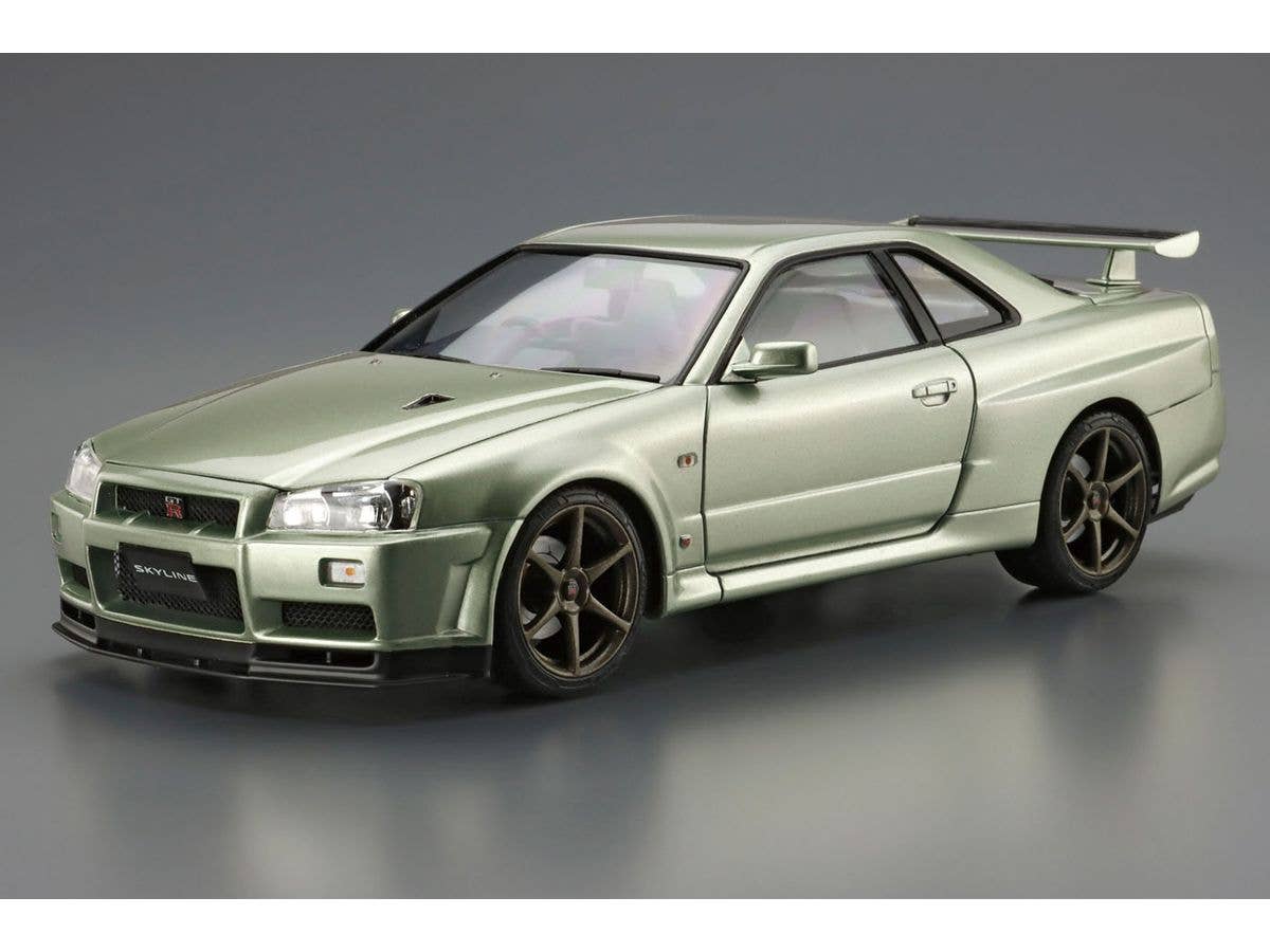 1/24 ニッサン BNR34 スカイラインGT-R V-specII Nur. '02