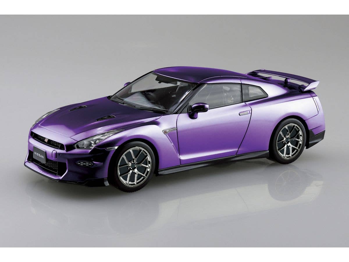 1/32 ニッサン R35 NISSAN GT-R 2024 カスタムホイール(メタリックパープル)