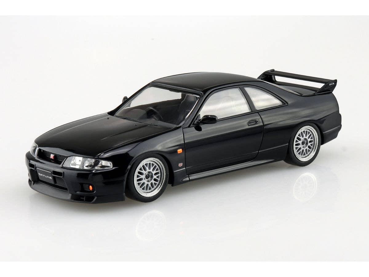 1/32 ニッサン R33スカイラインGT-R カスタムホイール(ブラック)
