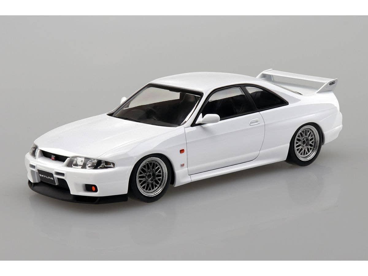 1/32 ニッサン R33スカイラインGT-R カスタムホイール(ホワイト)