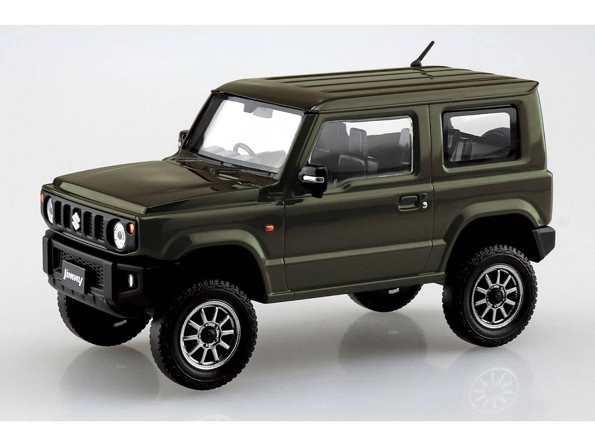 1/32 スズキ JB64 ジムニー カスタムホイール(ジャングルグリーン)